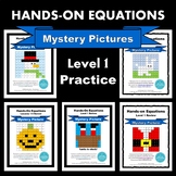 Hands-on Equations Level 1:  Mystery Pictures Bundle