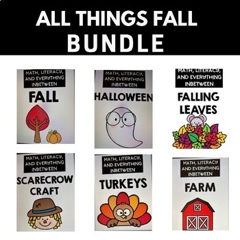 Preview of Fall Hands on Older Toddler and Preschool Center Bundle