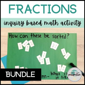 Preview of Hands on Fraction Inquiry Based Activities Bundle | PYP Math