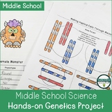Hands-on Genetics Project to Study Inherited Traits, DNA, 