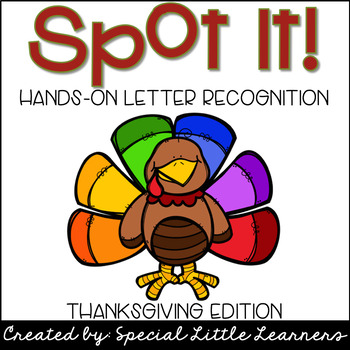 Preview of Hands-on Letter Recognition {Thanksgiving Themed}