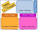 Hands-on-Mat Obtuse Triangles, Acute Triangles, & Right Triangle