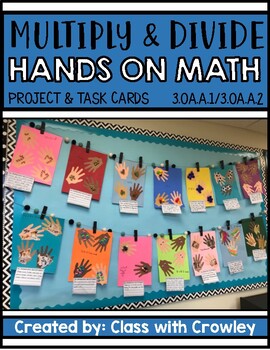 Preview of Hands on Math! Multiplication or Division Craft