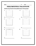 Hands-on Perimeter Activity with Geoboards