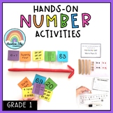 Hands-on Place Value activities | Number sense math centre