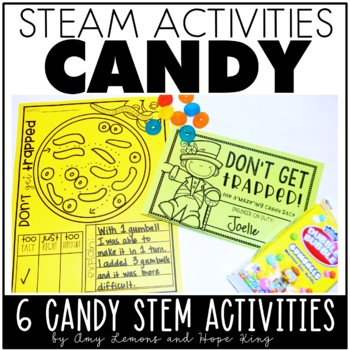 Preview of Hands on STEM Challenges for Team Building with a Candy Theme