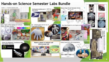 Preview of Hands-on Science Semester Labs Bundle
