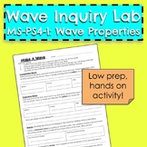 Hands on Wave Properties Inquiry Lab | MS-PS4-1