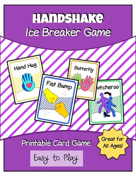 Handshake Ice Breaker Game by MB Creations | Teachers Pay Teachers