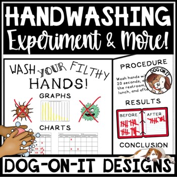 Preview of STEM Handwashing Experiment | Foldable Book | Bookmarks