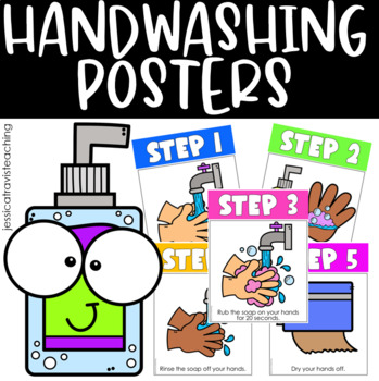 Preview of Handwashing Posters {FREE}