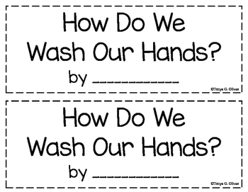 Preview of Handwashing--Interactive Book---English and Spanish Bundle