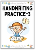 Handwriting -3- Make It Neat! Handwriting Practice Sheets 