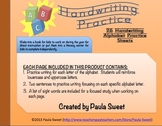 Handwriting ABC Practice