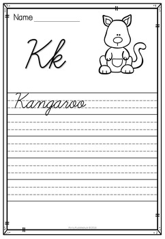 handwriting activity bundle dotted print print pre cursive and cursive