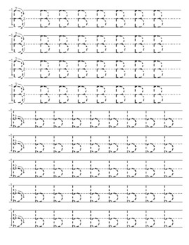 Handwriting Activity Sheets Tracing ABC by SkyeCreativeStudio | TPT