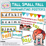 Handwriting Aide Posters - Tall, Small, and Letters That Fall