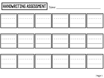 Handwriting Assessment By Precious Teachers Pay Teachers   Original 4347464 1 