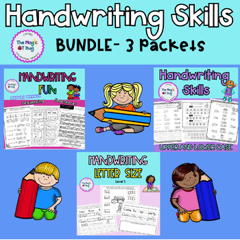 Preview of Handwriting Worksheets BUNDLE - Occupational Therapy