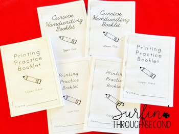 Preview of Handwriting Booklet Bundle