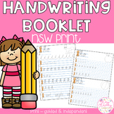 Handwriting Booklets - New South Wales PRINT Font