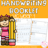 Handwriting Booklets - Year 1 VICTORIAN Fonts