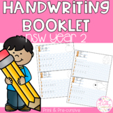 Handwriting Booklets - Year 2 New South Wales Font