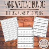 Handwriting Bundle! Letters, Numbers and Sentences