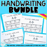 Handwriting Bundle for PreK and Kinder | NO PREP | Handwri
