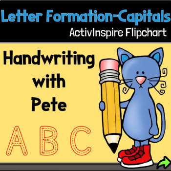 Preview of Handwriting | Capital Letter Formation | Activinspire