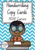 Handwriting Copy Cards - New South Wales Cursive