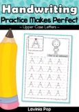 FREE Handwriting Practice Pages: Upper Case Letters