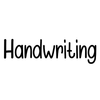 Preview of Handwriting Font