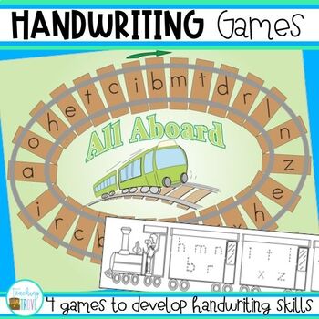 Preview of Handwriting Games for Developing Handwriting Skills