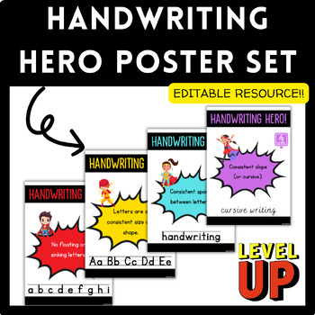 Preview of Handwriting Hero Posters