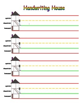 Preview of Handwriting House