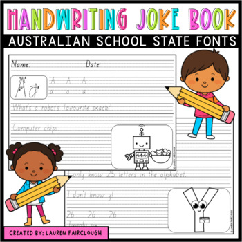 Preview of Handwriting Joke Book