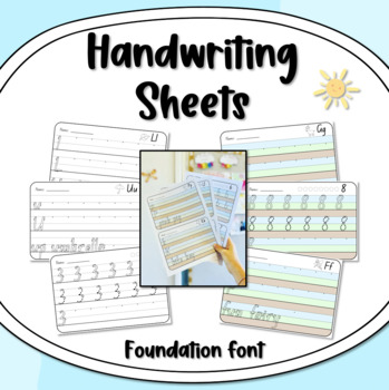 Whiteboard Dotted Thirds Write N Wipe A4 Writing Teacher Resource 5 Piece 