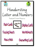 Handwriting: Letters and Numbers Resource