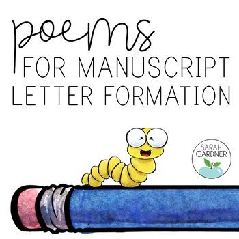 Preview of {Handwriting} Manuscript Letter Formation Poems