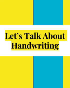 Preview of Handwriting Mechanics Power Point
