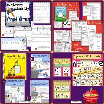 Download Handwriting Instruction Mega Bundle Handwriting Without Tears Style Font