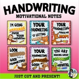 Handwriting Motivation Notes Set