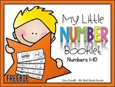 Handwriting Number Booklets {#'s 1-10)