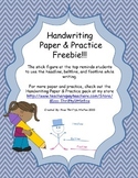 Handwriting Paper & Practice