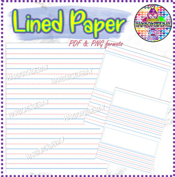 Preview of Handwriting Paper | Printable and Digital use