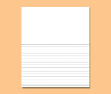 Handwriting Paper for Writing and Drawing Story (Freebies)