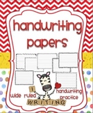Handwriting Papers