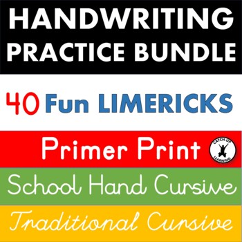 Preview of Handwriting Practice Older Students Fun Activities