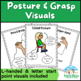 Handwriting Posture and Pencil Grasp Posters (Handwriting 